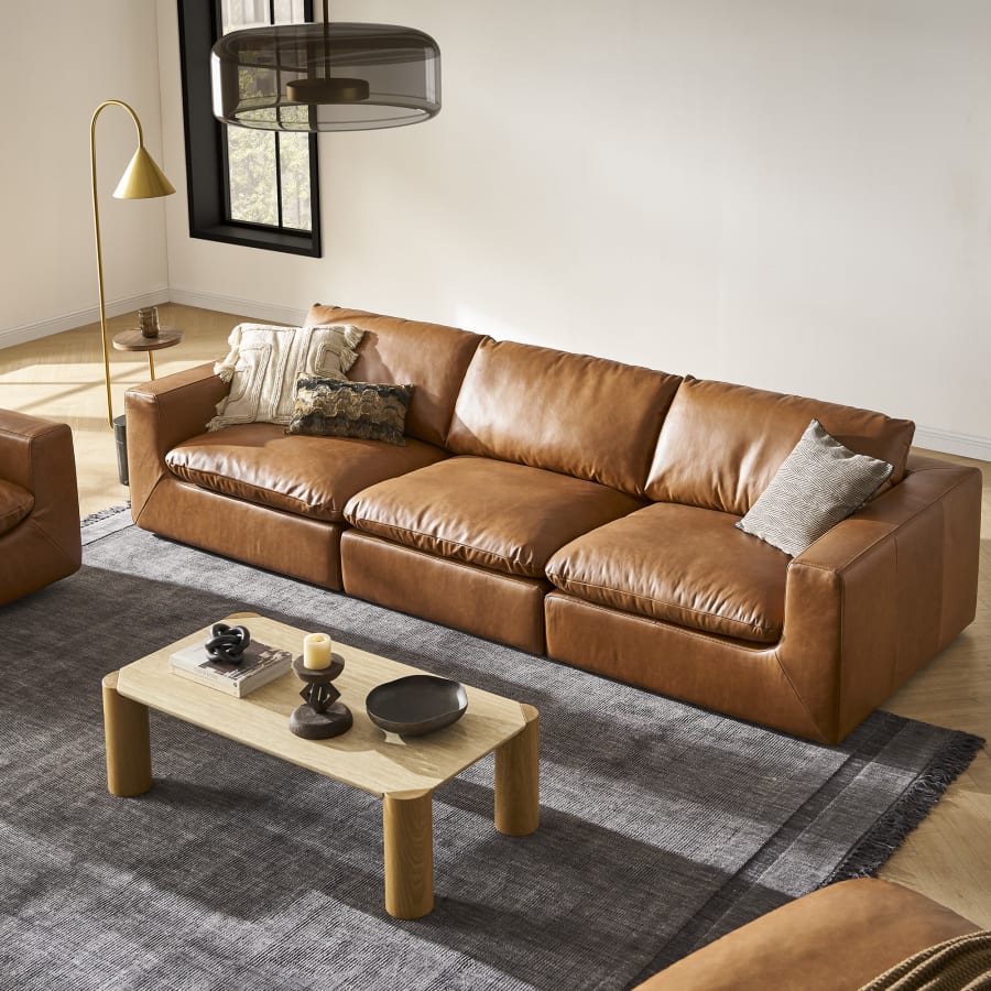 Dawson Leather Sofa