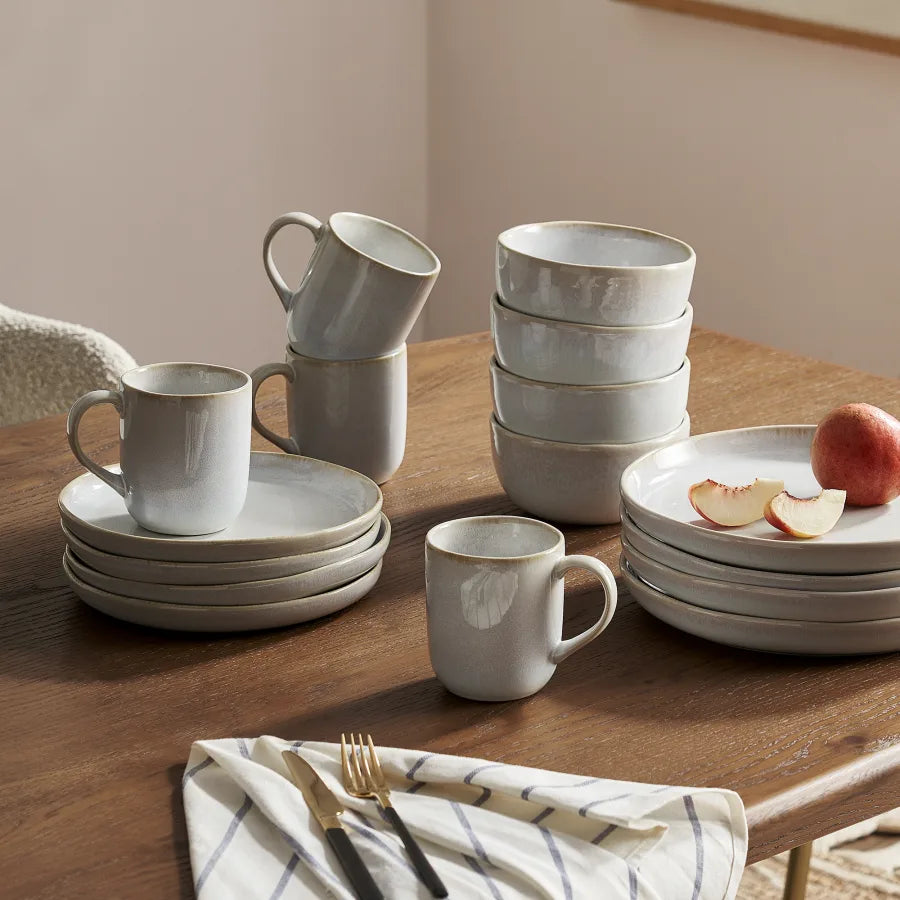 Renoir Pearl Mugs, Set of 4