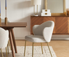 Simone Chair, (Performance Infinity) White Quartz