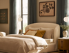 Auburn King Size Fabric Headboard, (Performance Cambria Boucle) Chalk (US ver)