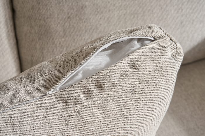 Adams Armchair, (Twill) Pearl Beige
