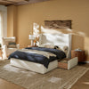 Dalton Storage Queen Size Bed, Beach Linen (AU/US Ver)