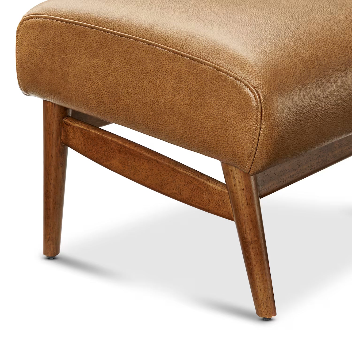 Desmond Leather Ottoman