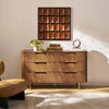 Harper 6 Drawer Dresser, Chestnut (US Ver)