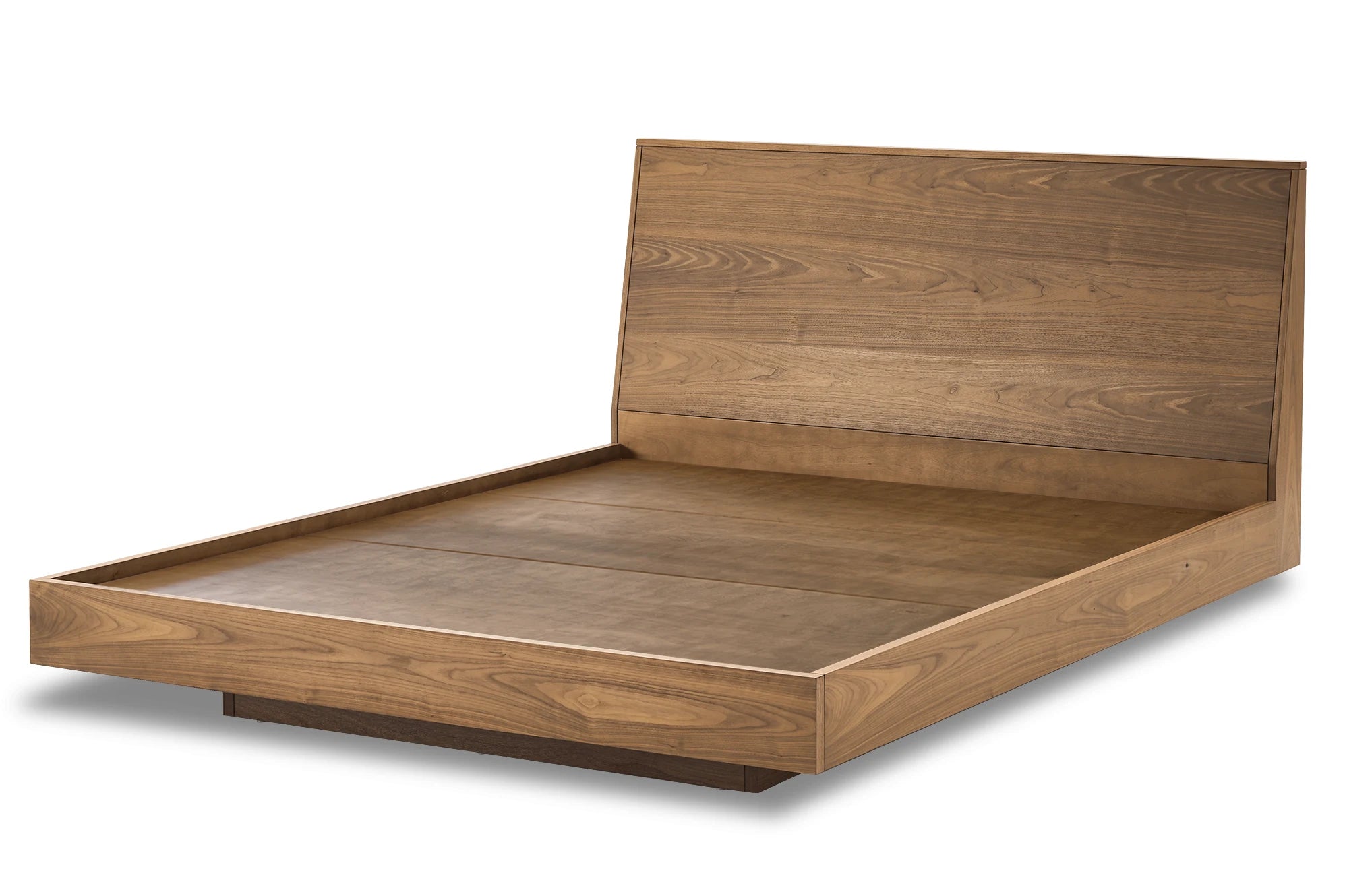 Joseph King Size Bed, Walnut (US Ver)
