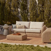 Lorna Outdoor Right Facing 1 Seater Sofa, (Ciel) Oat