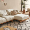 Mori Right Arm Chaise, (Performance Genova) Alpine