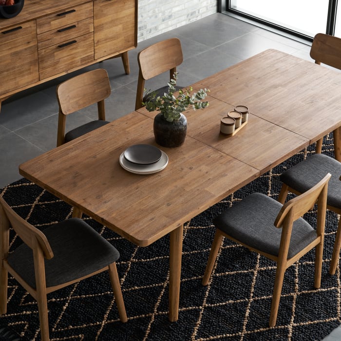 Seb Extendable Dining Table, 190cm