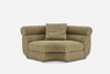 Solari Corner Sofa, (Performance Margot) Olive
