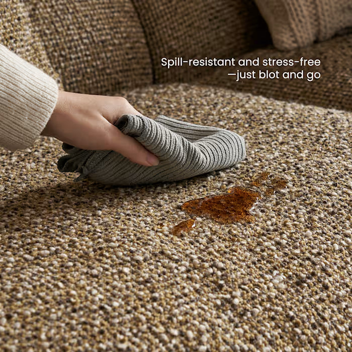 Solari Corner Sofa, (Performance Margot) Olive